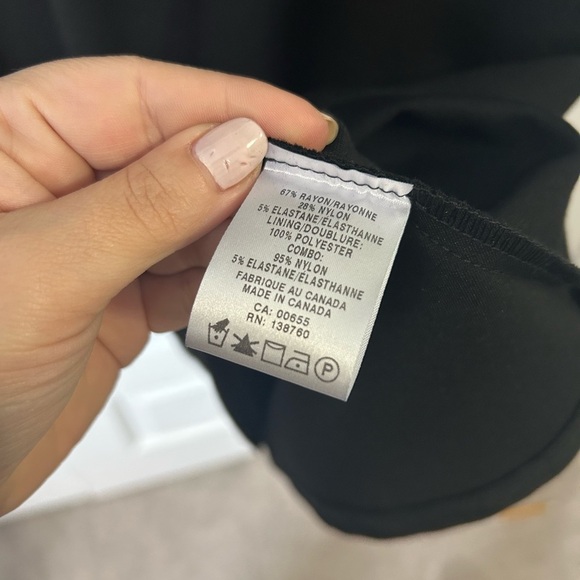 Black Long Lace Sleeve Dress - Picture 5 of 5